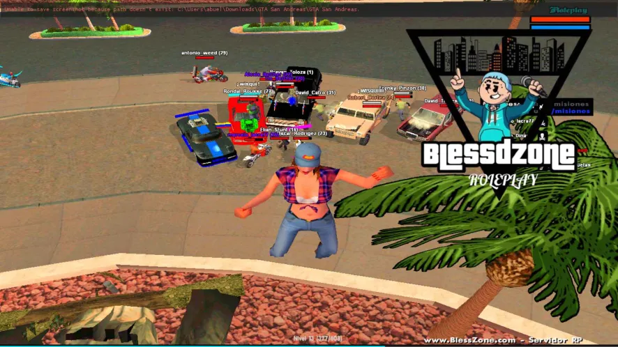 Blessedzone game screenshot